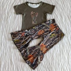 Girls camo outfit